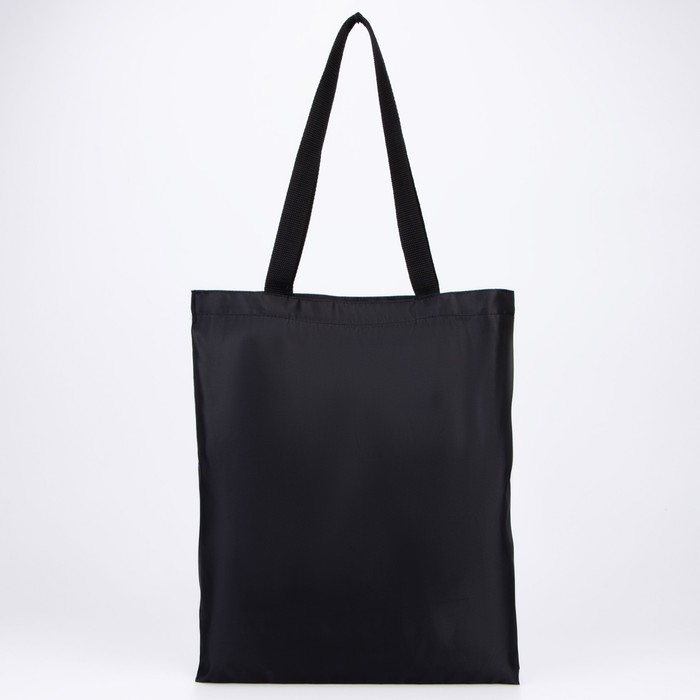 Сумка-шопер «Ван Гог», без молнии, без подкладки, цвет чёрный Сумка-шопер «Ван Гог», без молнии, без подкладки, цвет чёрный