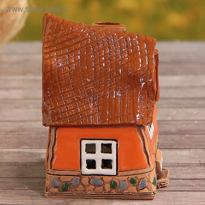 Аромалампа Домик «Забава», малая, 9 см, ручная работа, микс Аромалампа Домик «Забава», малая, 9 см, ручная работа, микс