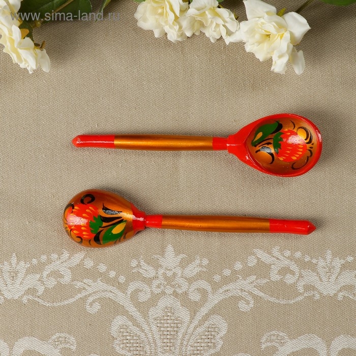 Ложка «Ягодка», 14,7×3,5 см, хохлома Ложка «Ягодка», 14,7×3,5 см, хохлома