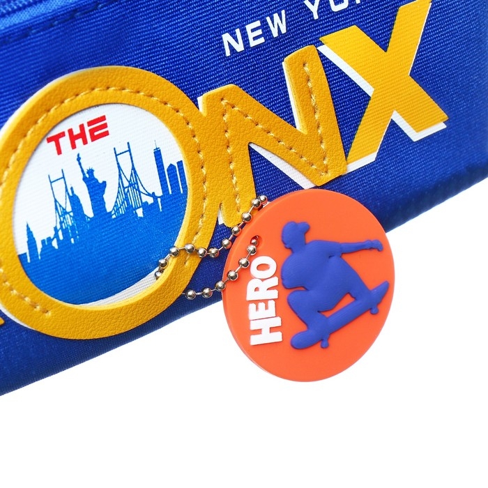 Пенал школьный на молнии Пенал школьный на молнии "Бронкс", микс