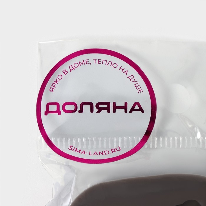 Молд Доляна «Розочки», силикон, 6,5×4,5×0,9 см, цвет серый Молд Доляна «Розочки», силикон, 6,5×4,5×0,9 см, цвет серый