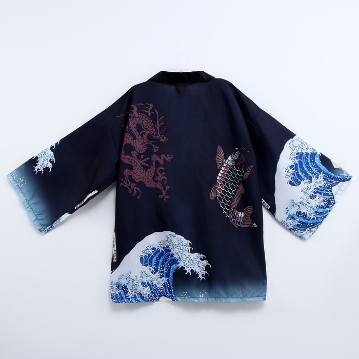 Карнавальный набор «Кицунэ: волны», р. 44–52: маска, хаори Карнавальный набор «Кицунэ: волны», р. 44–52: маска, хаори