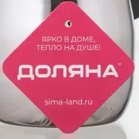 Турка Доляна &laquo;Индия&raquo;, 600 мл, нержавеющая сталь