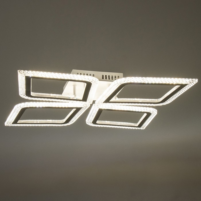 Люстра светодиодная дим. LOSANGA ДУ 3 реж. 82Вт белый 51х51х7.5см Ritter Люстра светодиодная дим. LOSANGA ДУ 3 реж. 82Вт белый 51х51х7.5см Ritter