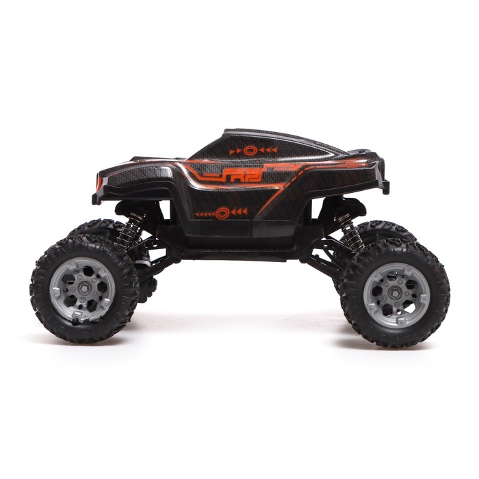 Джип MONSTER, радиоуправляемый, 1:18, световые и звуковые эффекты, работает от аккумулятора, цвет чёрный Джип MONSTER, радиоуправляемый, 1:18, световые и звуковые эффекты, работает от аккумулятора, цвет чёрный