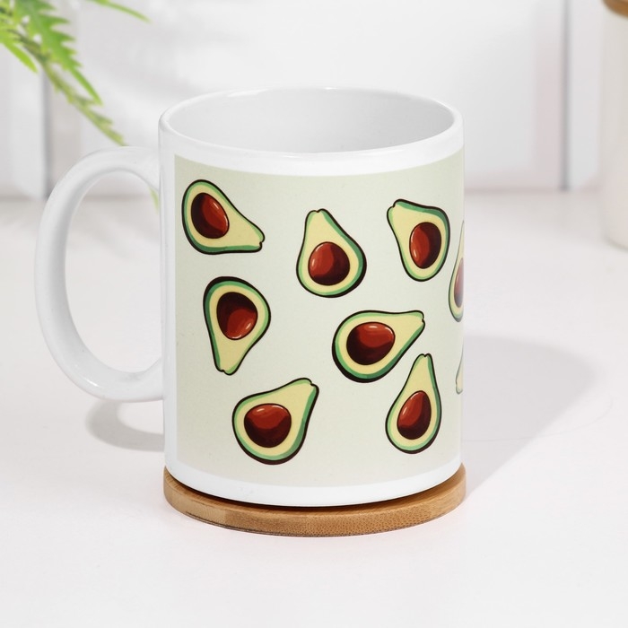 Кружка сублимация Кружка сублимация "Авокадо"