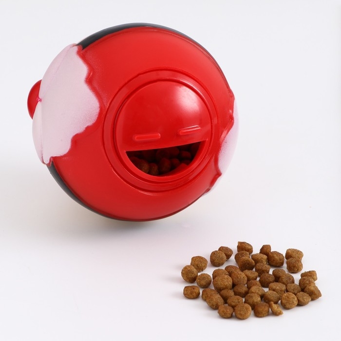 Игрушка-шар под лакомства  Игрушка-шар под лакомства "Дед Мороз", 8 см