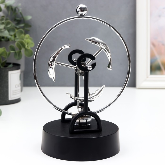 Маятник Маятник "Сфера" дельфины 13,5 х 10,8 х 20 см