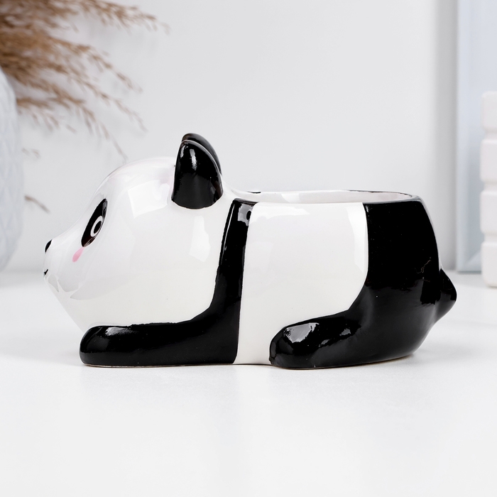 Кашпо  Кашпо "Панда Маша" 14х9х8см