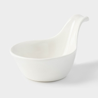 Соусник керамический «Капля», 85 мл, 12×8×5,5 см