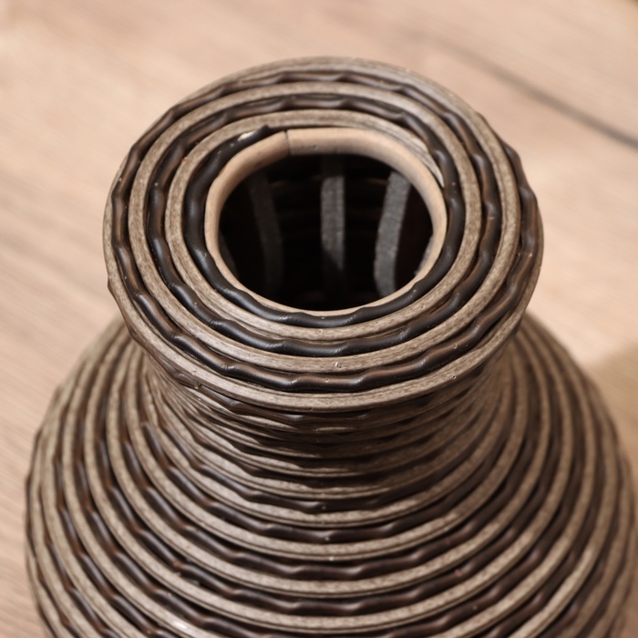 Ваза плетёная 15х15х20 см  (+/- 3 см) Ваза плетёная 15х15х20 см  (+/- 3 см)