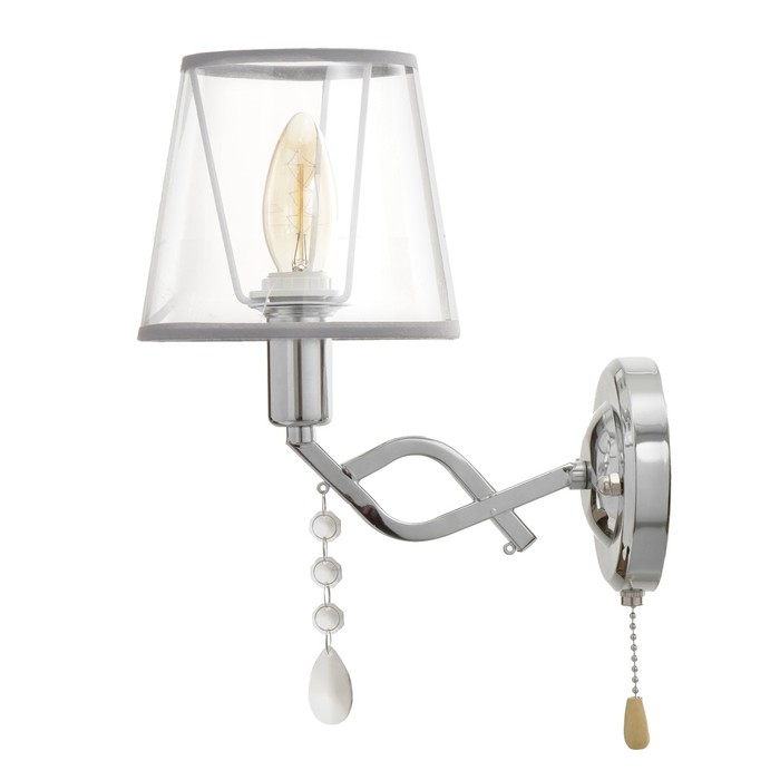 Бра 662425/1 E14 40Вт хром 26х15х26 см