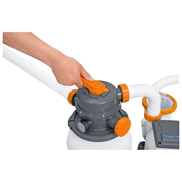 Фильтр-насос для бассейнов песочный, 220-240V, 5678 л/ч, 58497 Bestway Фильтр-насос для бассейнов песочный, 220-240V, 5678 л/ч, 58497 Bestway