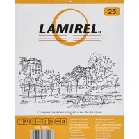Пленка д/ламинирования A4 100мкм 25шт, глянцевая, Lamirel