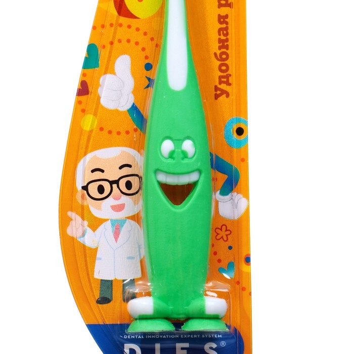 Детская зубная щетка D.I.E.S.  Детская зубная щетка D.I.E.S. " Улыбка " мягкая 2+