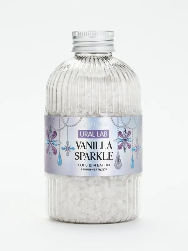 SNOW KISS Соль для ванны, 300 г, ванильная пудра