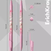 Ручка шариковая ErichKrause R=301 Stick Original, узел 0.7 мм, синяя