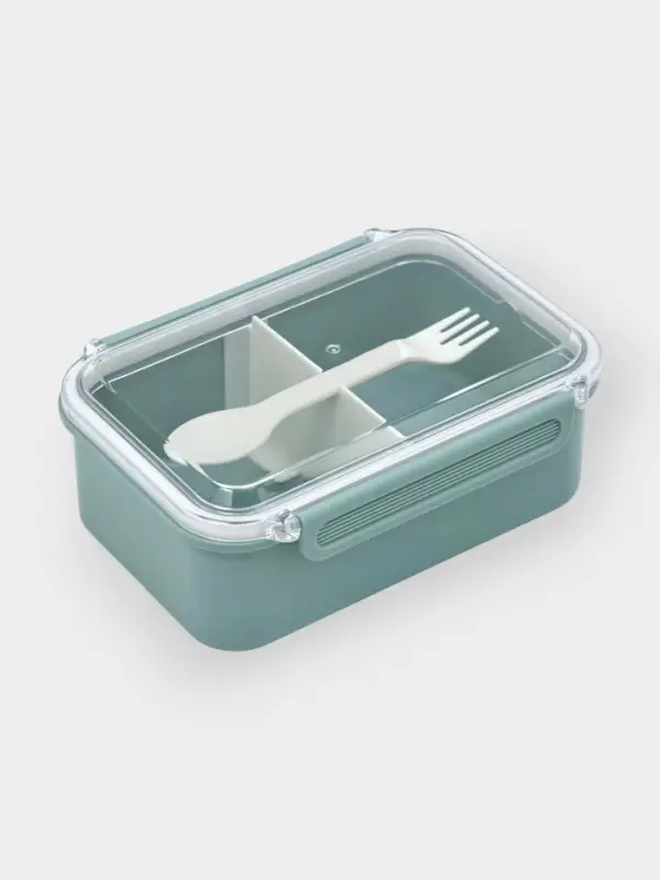 Ланч бокс, контейнер для еды "Нордик", с приборами, 900 мл
