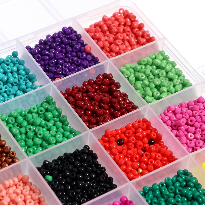 Набор для творчества «Создай своё украшение», бисер, буквы, 24 вида Набор для творчества «Создай своё украшение», бисер, буквы, 24 вида