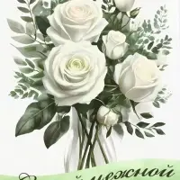 Пакет подарочный крафт «Самой нежной» 15×8×21 См