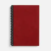Ежедневник Notera, недатированный, красный
