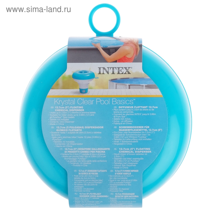 Дозатор плавающий 12,7 см, 29040NP INTEX Дозатор плавающий 12,7 см, 29040NP INTEX