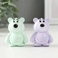 Фигурка полистоун &laquo;Яркий мишка&raquo;, 2&times;4&times;5 см, МИКС