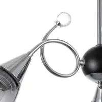 Светильник потолочный BayerLux &laquo;Марианна&raquo;, 3&times;Е27 40 Вт, чёрный, 69&times;69&times;32.5 см