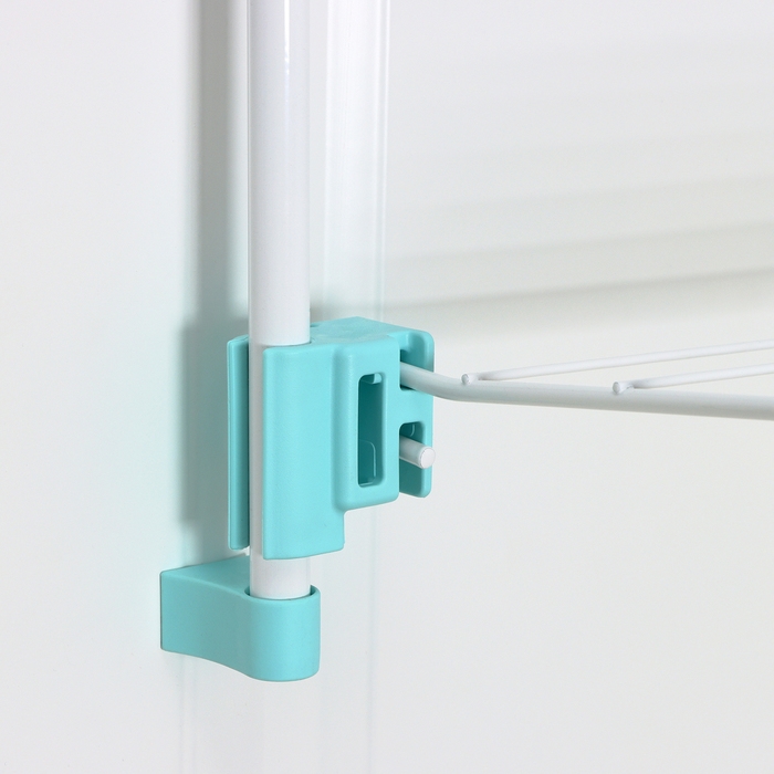 Сушилка для белья навесная, рабочая длина 11 м, цвет белый Сушилка для белья навесная, рабочая длина 11 м, цвет белый