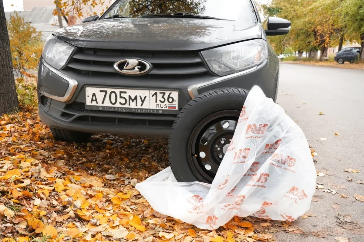 Мешки для колес R22 AVS MK-2022 повыш.прочн., 20 шт в рулоне, 25 мкм 115х115 см