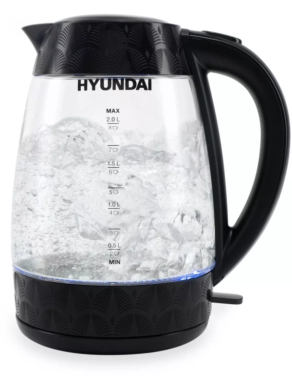 Чайник HYK-G4505 2л. 2200Вт черный