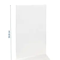 Двухсторонняя подставка А4, оргстекло 1 мм, 21&times;8.5&times;32.8 см