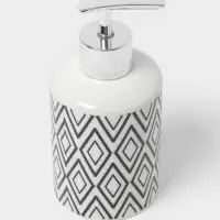 Набор аксессуаров для ванной комнаты Доляна &laquo;Марокко&raquo;, 3 предмета, мыльница, дозатор для мыла, стакан, белый