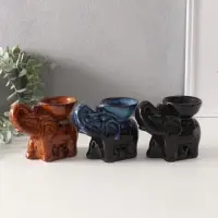 Аромалампа для эфирных масел &laquo;Слон&raquo;, 10&times;13.5&times;7 см, МИКС