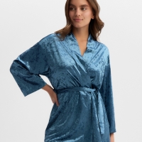 Комплект женский (жакет, брюки) KAFTAN Velvet 44-46, синий