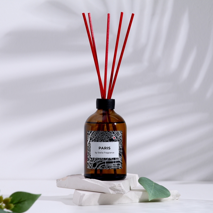 Диффузор ароматический, Диффузор ароматический, "PARIS", ваниль, мускус, 100мл