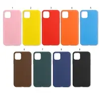 Чехол iPh 11 Pro Max цветной Matte TPU