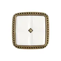 Ручка-кнопка ELEGANT, керамическая, бронза