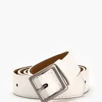 Ремень жен 05-01-02-01, Июнь2508, 3*0,3*110 см, без винта, пряж мат металл, 1 прокол, белый 109031 Ремень жен 05-01-02-01, Июнь2508, 3*0,3*110 см, без винта, пряж мат металл, 1 прокол, белый 109031