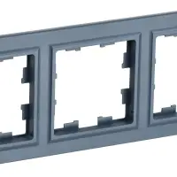 BRITE Рамка 3 поста РУ-3-БрМ маренго
