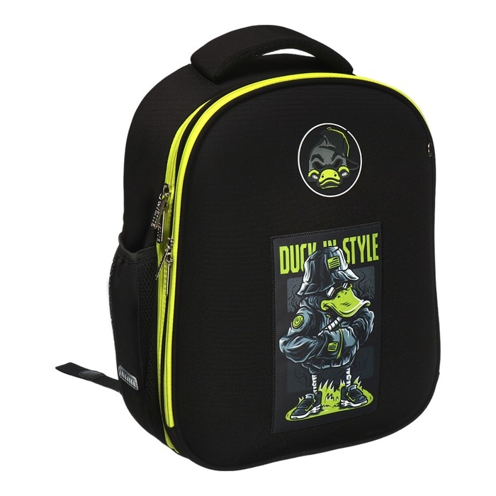 Рюкзак каркасный 38 х 29 х 17, deVENTE Choice Lite 17L, Cool Duck, черный 7033427 Рюкзак каркасный 38 х 29 х 17, deVENTE Choice Lite 17L, Cool Duck, черный 7033427