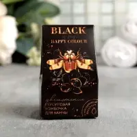 Бомбочка для ванны Black, 40 г, аромат персика, BEAUTY FOX