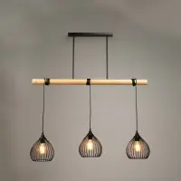 Люстра &laquo;Арландо&raquo; 3хЕ27 40 Вт черный 60&times;20&times;20-200 см