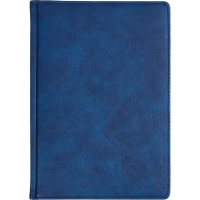 Ежедневник недатированный А5+ CLASSIC иск.кожа СИНИЙ 3-689/02
