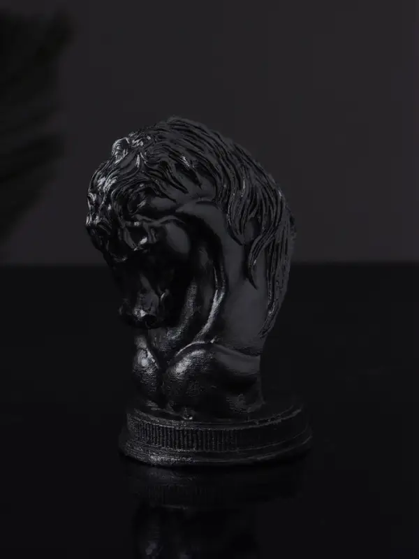 Фигура Фигура "Конь" 9х6 см, черный