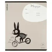 Тетрадь 24 листа в линейку ErichKrause Funny Bunny, МИКС