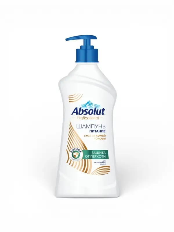 Шампунь "ABSOLUT Professional"  защита от перхоти + питание, 450 г