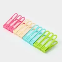 Набор прищепок бельевых 24 шт, пластик