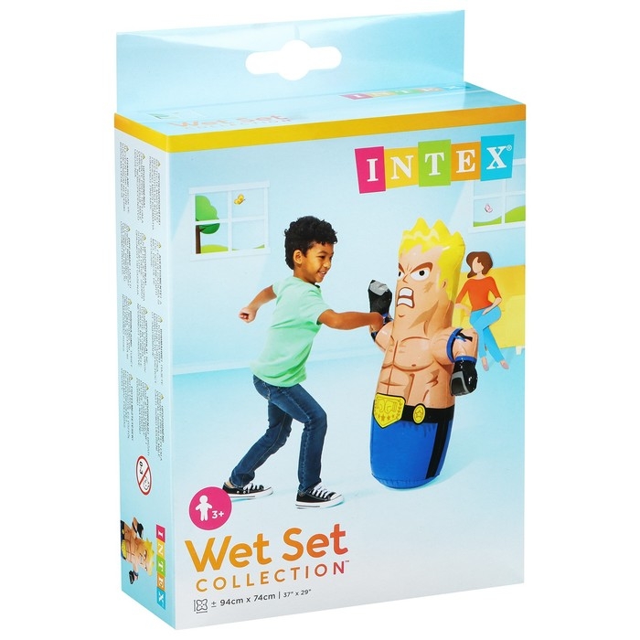 Игрушка для боксирования «Боец», от 3 лет, МИКС, 44672NP INTEX Игрушка для боксирования «Боец», от 3 лет, МИКС, 44672NP INTEX