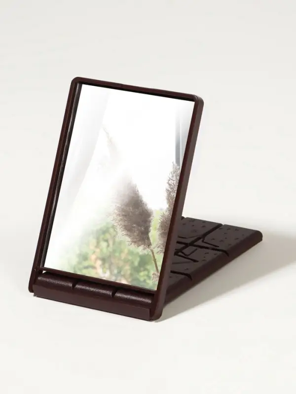 Зеркало складное &laquo;Шоколадное чудо&raquo;, 10&times;7 см, рисунок МИКС